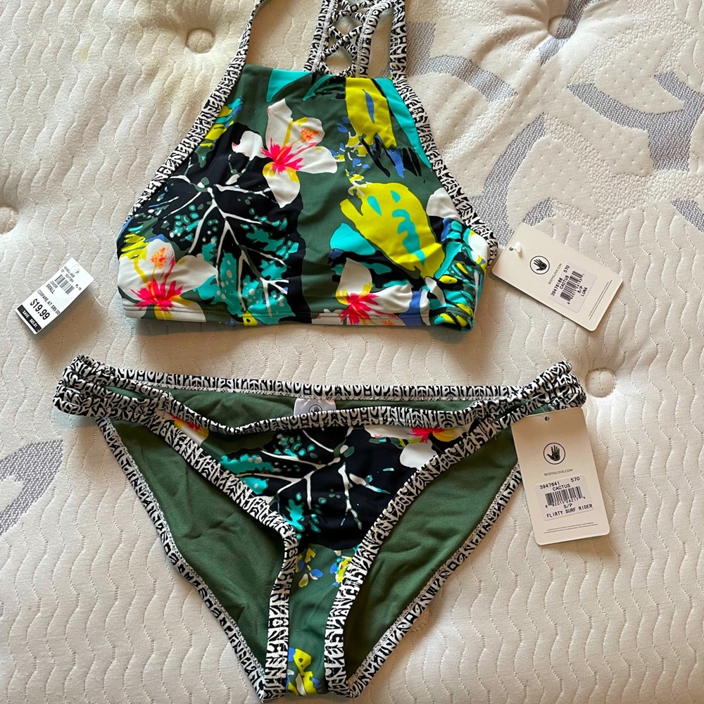 Brand new with tag body glove sport bikini